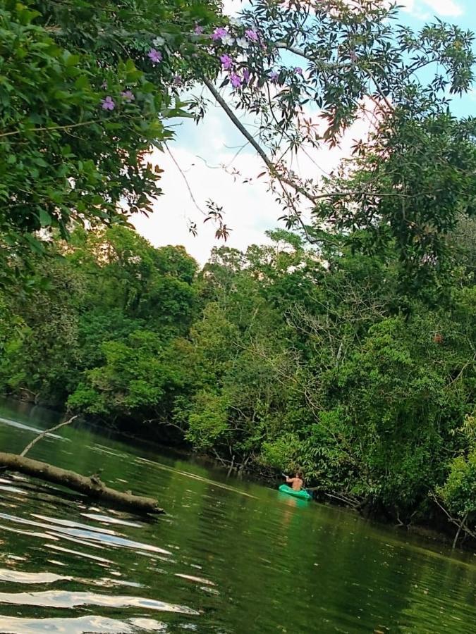 Suites Proximo Ao Rio Jaguareguava Em Bertioga Esterno foto